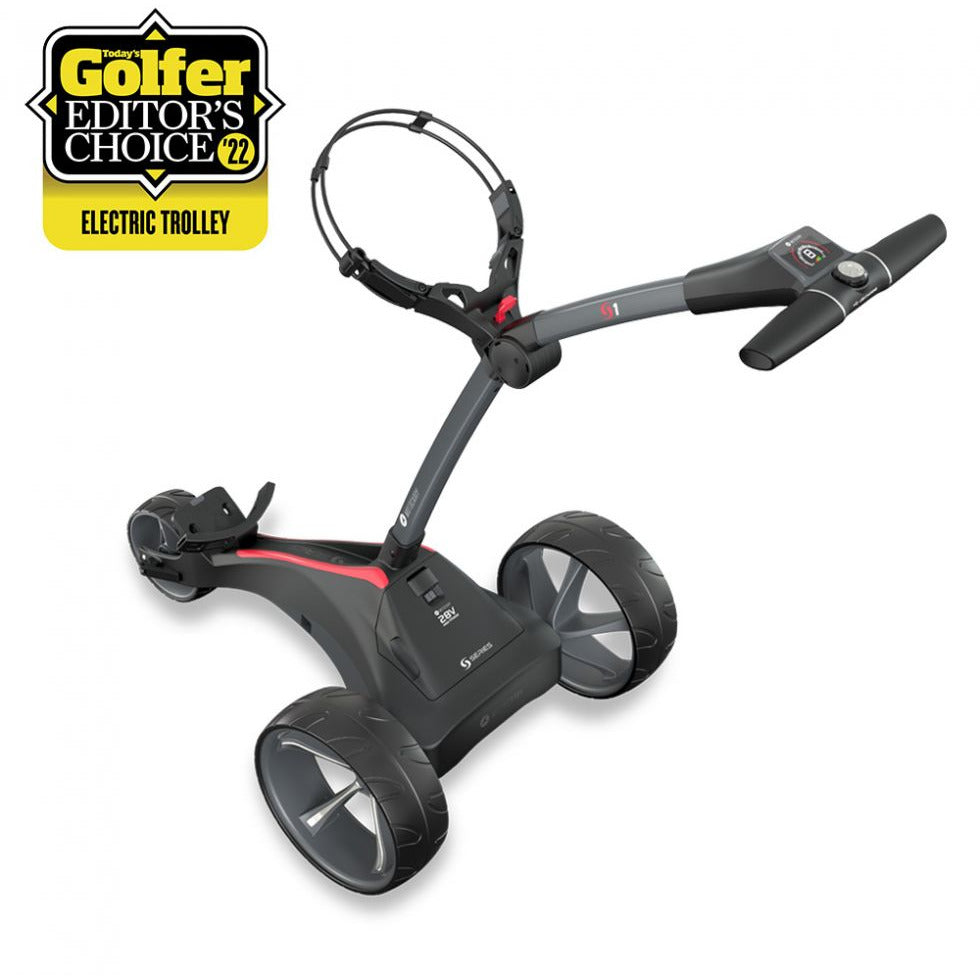 MotoCaddy New S1 DHC Chariot électrique (avec frein électrique)