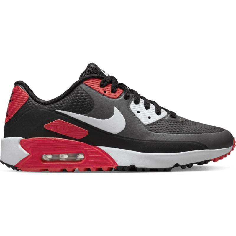 NIKE AIRMAX 90 G Gris Argent Rouge