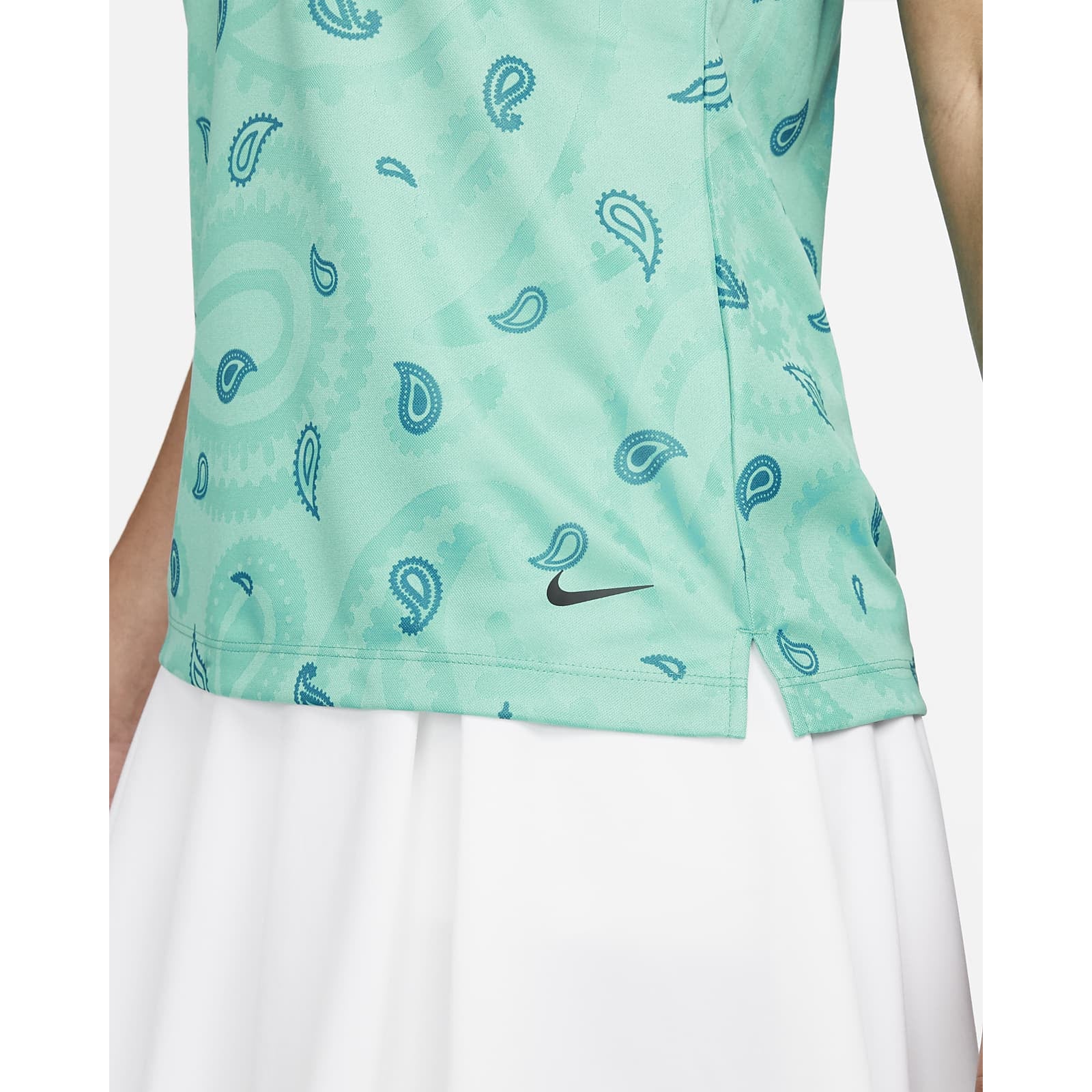 Nike Golf polo lady Dri fit imprimé vert