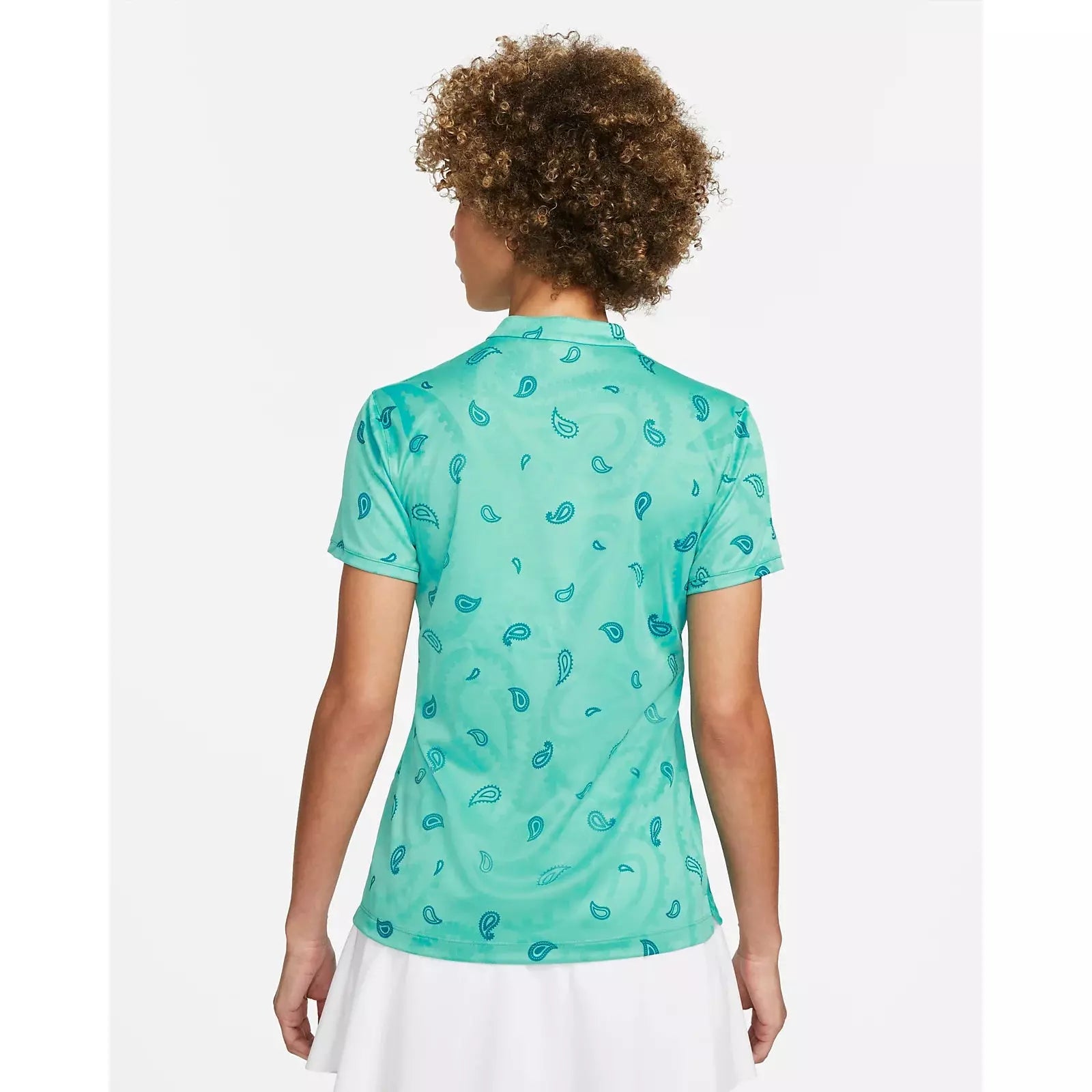 Nike Golf polo lady Dri fit imprimé vert