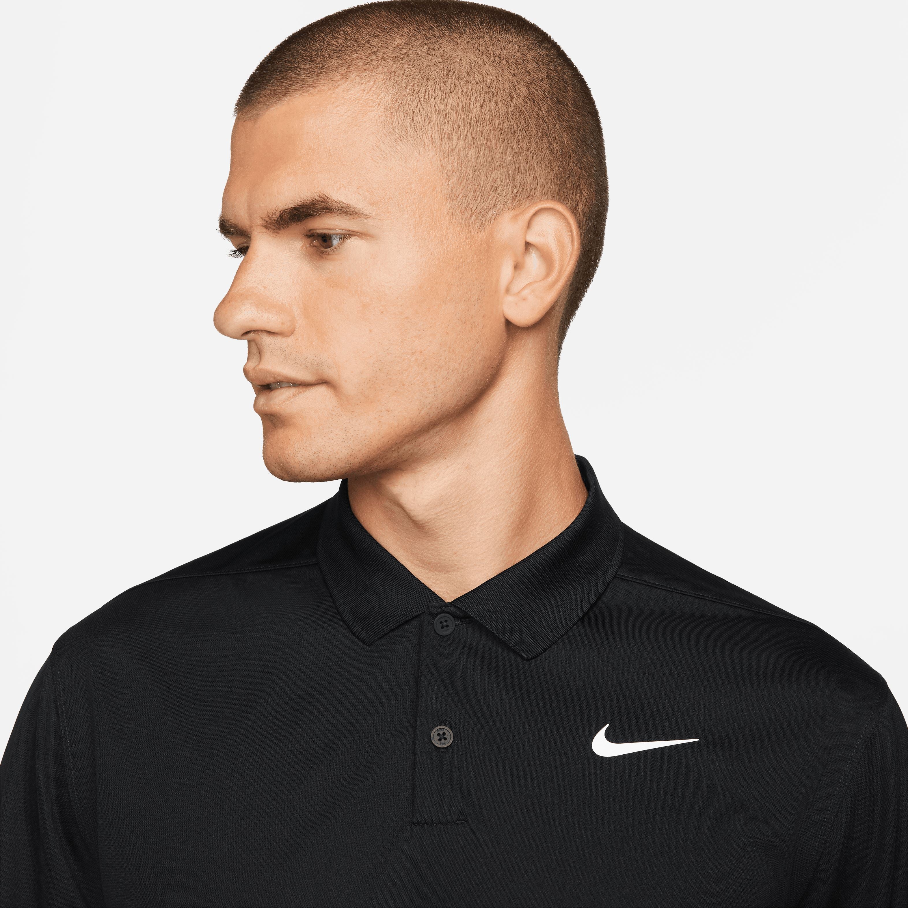 Nike Polo Homme manche longue Noir