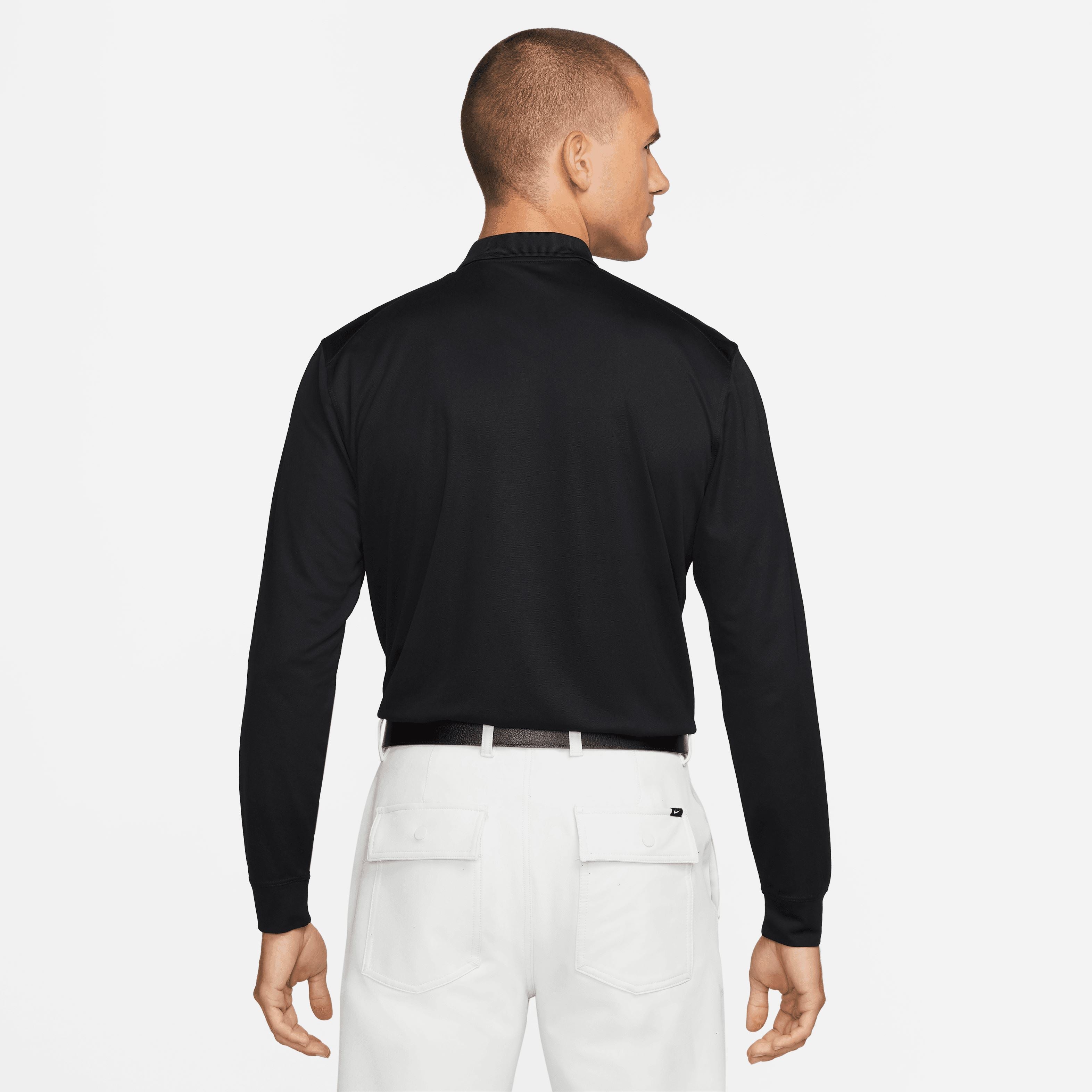 Nike Polo Homme manche longue Noir