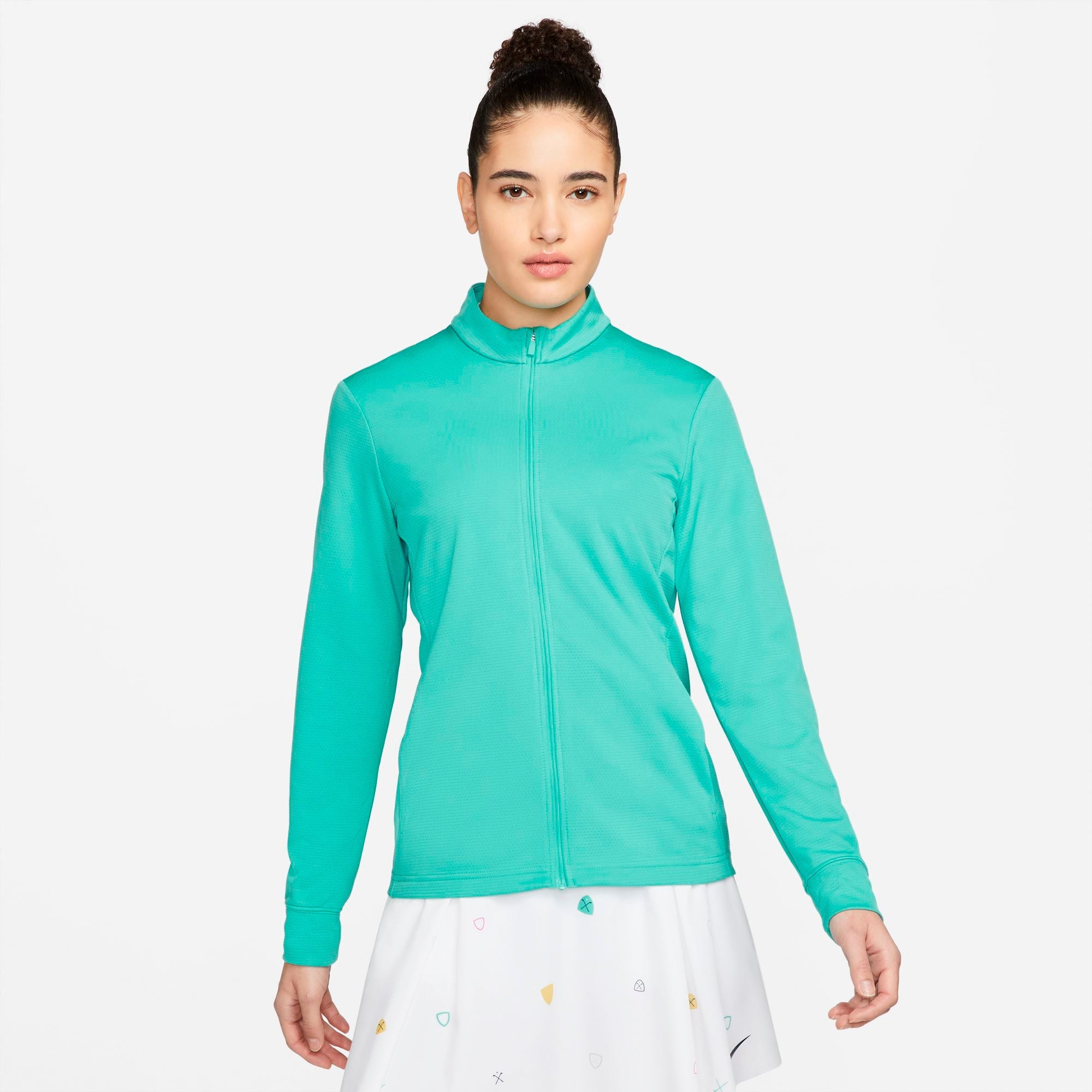 veste nike femme verte grise