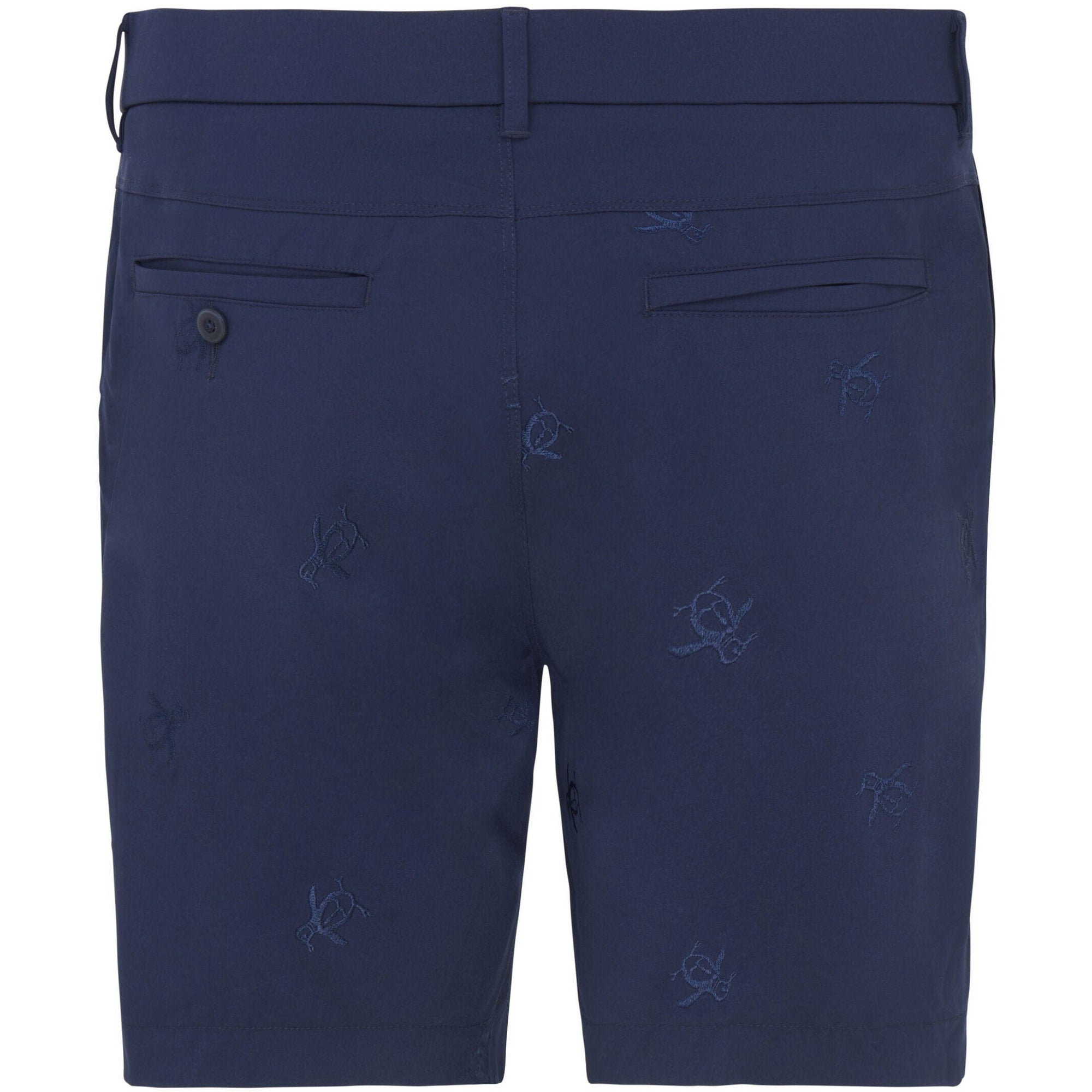 Original Penguin Bermudas Space Dye imprimé Penguin Marine