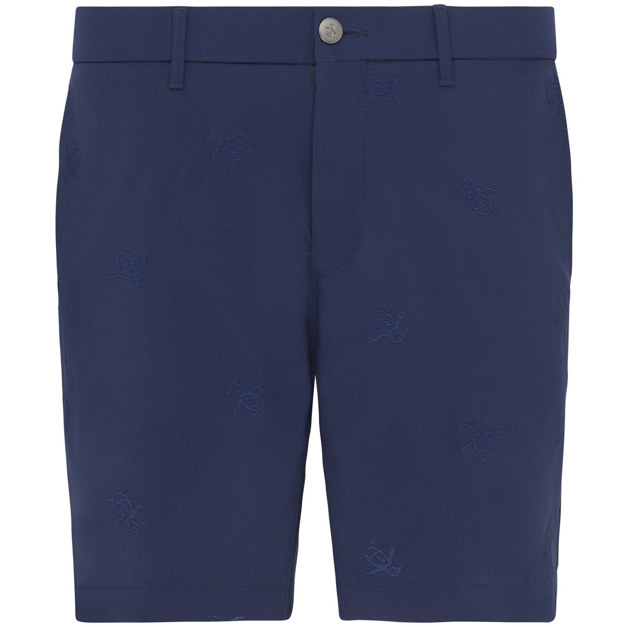 Original Penguin Bermudas Space Dye imprimé Penguin Marine