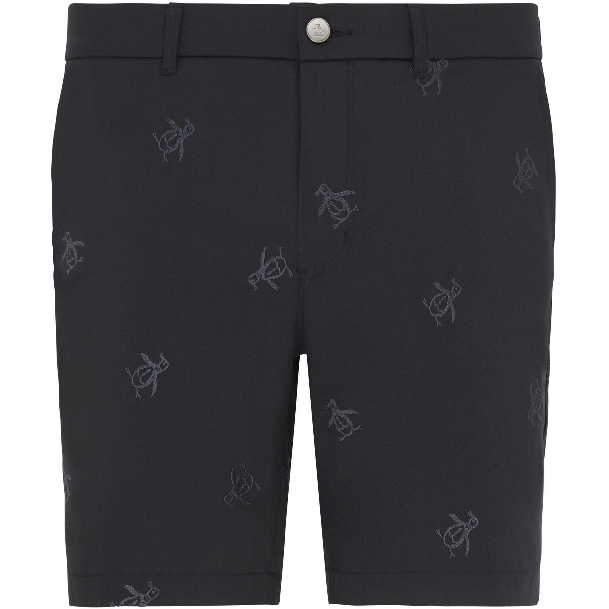 Original Penguin Bermudas Space Dye imprimé Penguin Noir