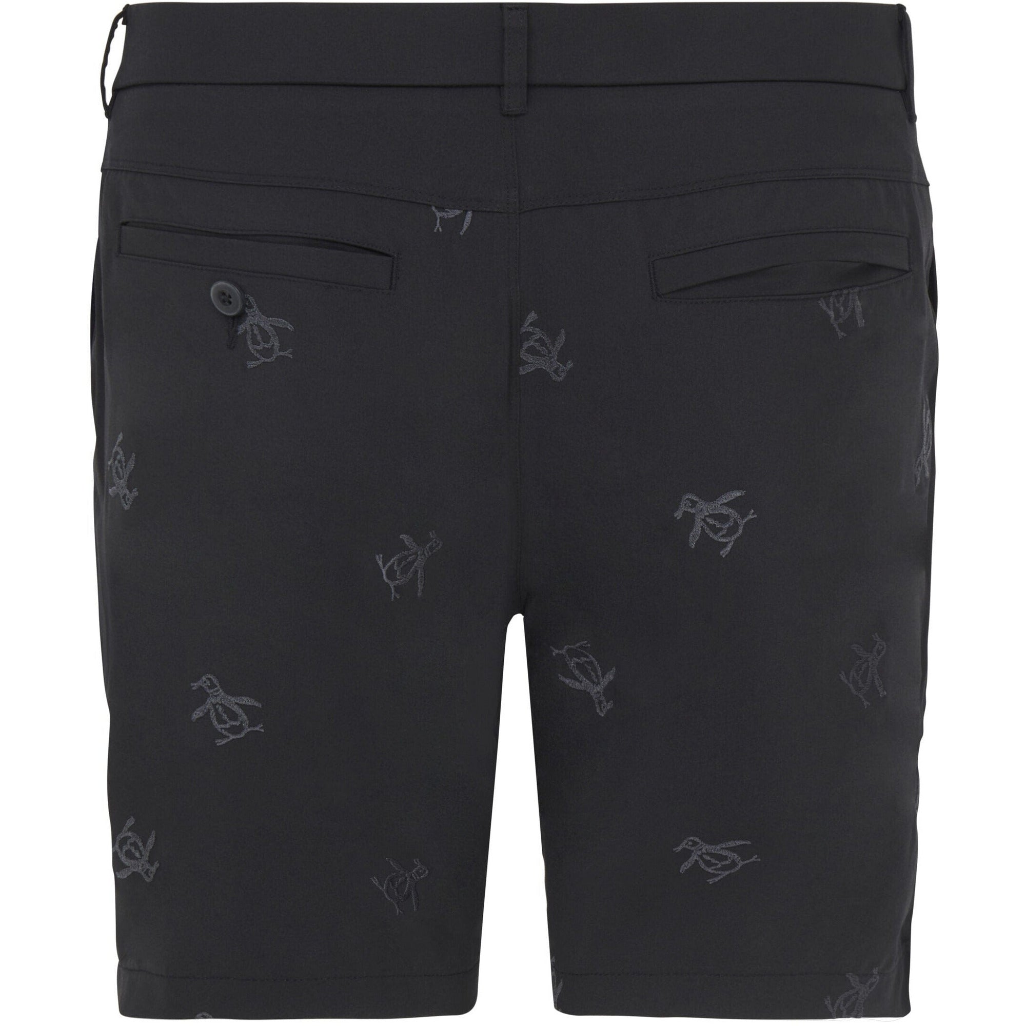 Original Penguin Bermudas Space Dye imprimé Penguin Noir