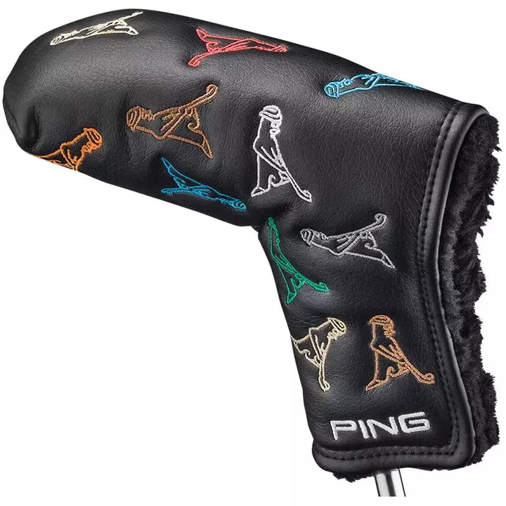 Ping Headcover Putter MR PING BLACK