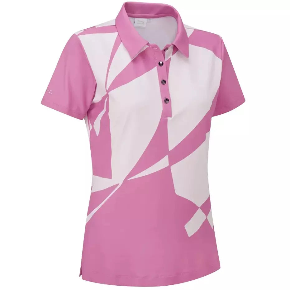 Ping Polo Femme Iona Flamingo Multi