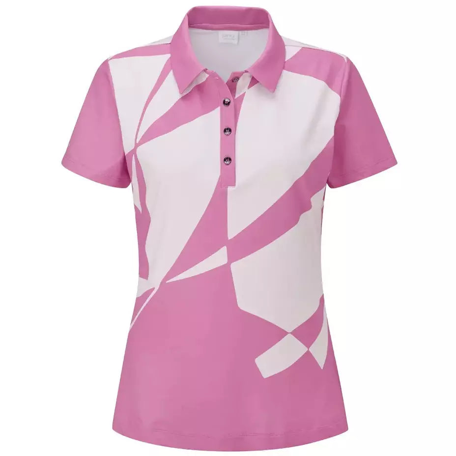 Ping Polo Femme Iona Flamingo Multi