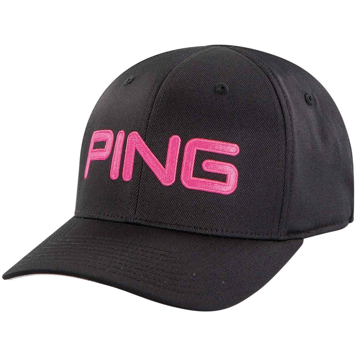 Ping Tour Structured Hat noire/rose