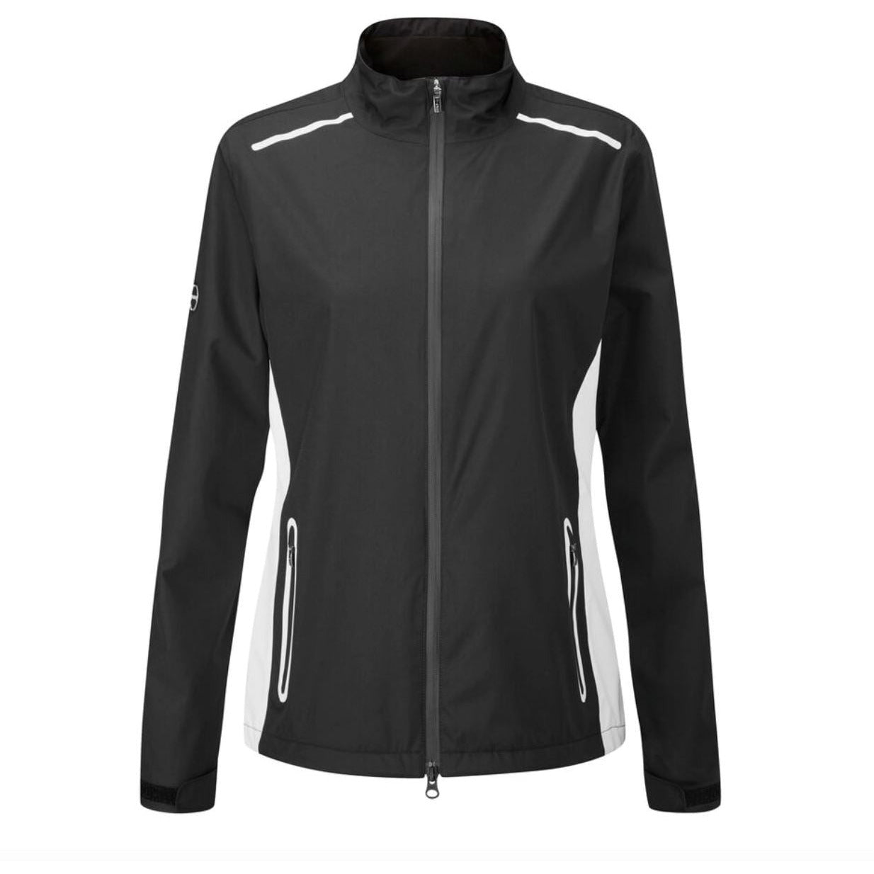 Ping Veste de Pluie Jayda Noir/Blanc