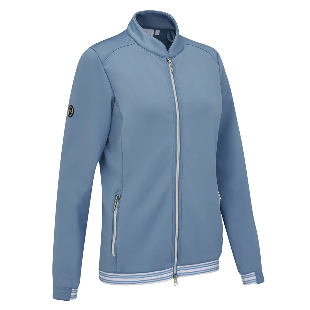 PING VESTE FULL ZIP CECILIA STONE BLUE