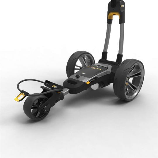 POWAKADDY COMPACT CT6 EBS (frein électronique) chariot électrique COULEUR GUNMETAL