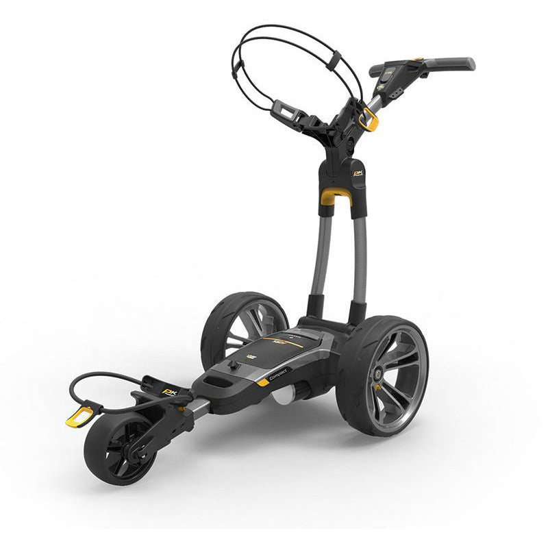 POWAKADDY COMPACT CT6 EBS (frein électronique) chariot électrique COULEUR GUNMETAL