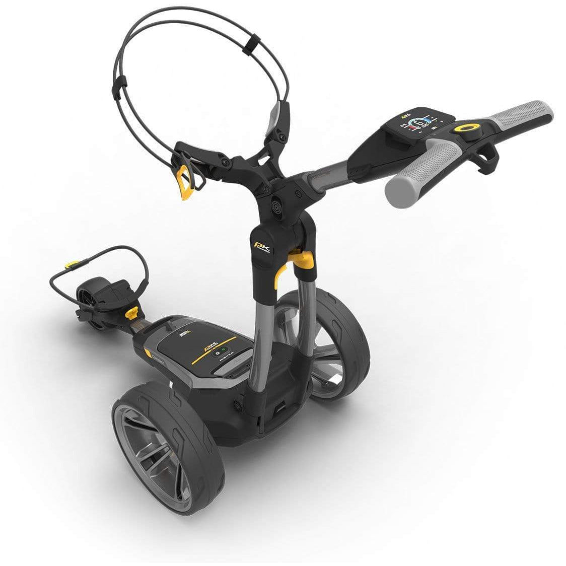 POWAKADDY COMPACT CT6 ELECTRIC TROLLEY COULEUR GUNMETAL-