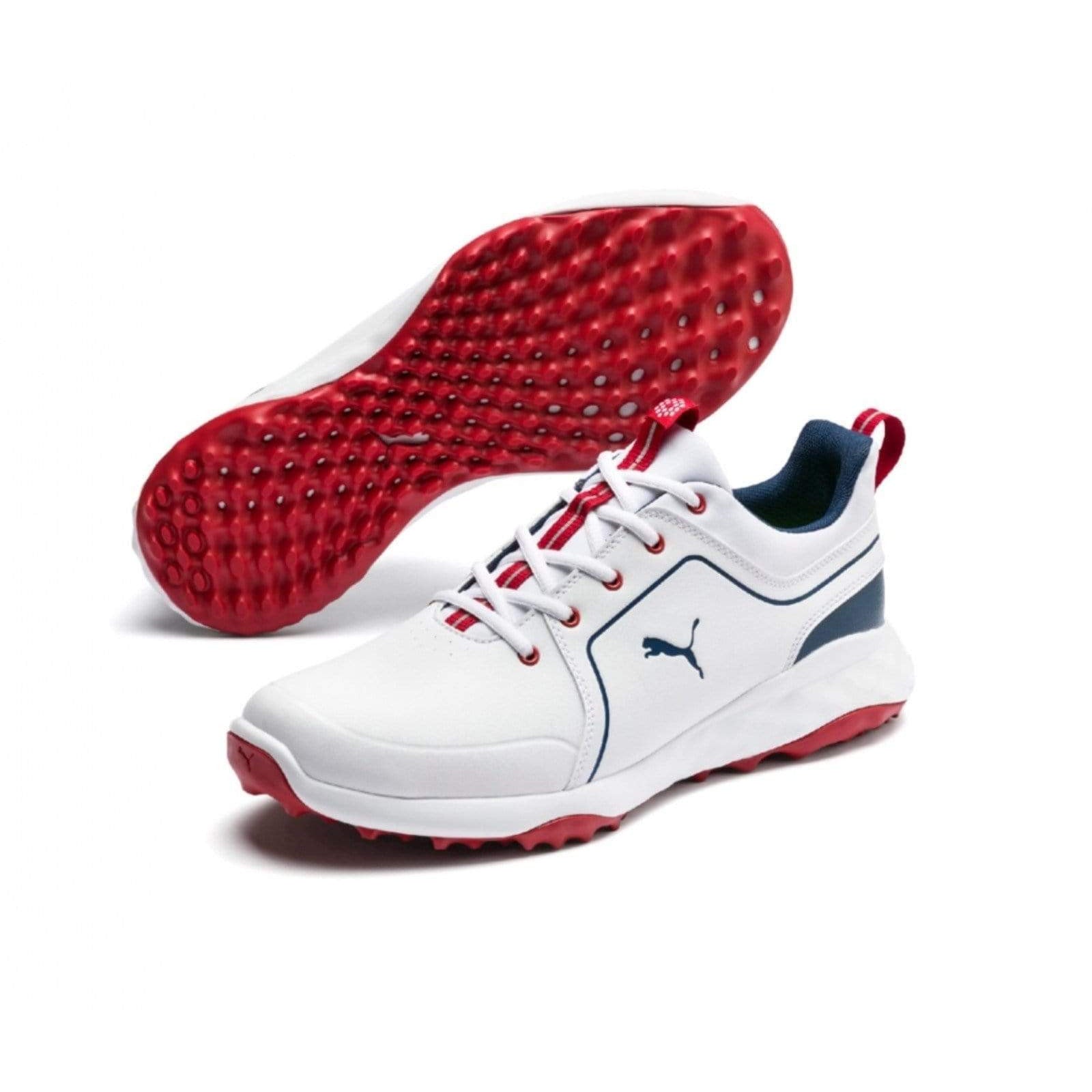 PUMA GRIP FUSION 2.0 blanche rouge