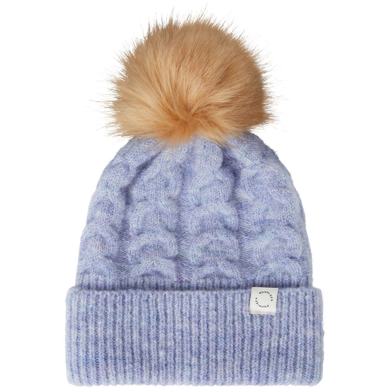 Röhnisch Bonnet Pom Braid Beanie, Powder Blue