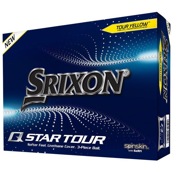 Srixon Balles Q-Star Tour yellow (boite de 12)