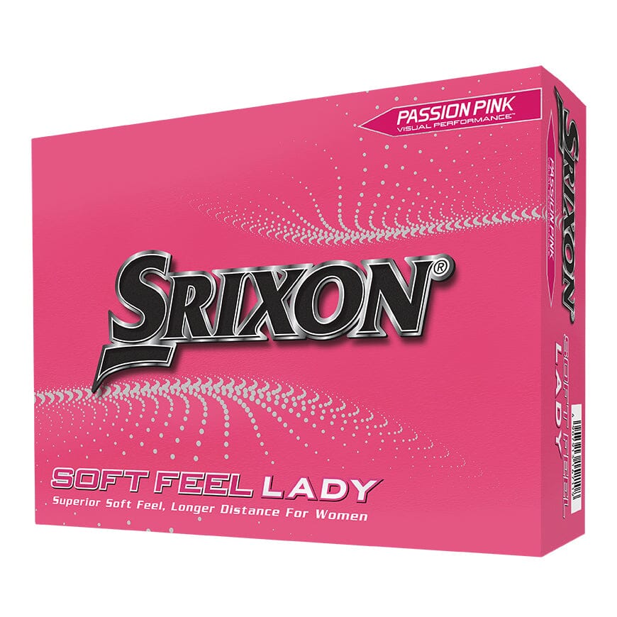 Srixon Balles soft feel Lady Passion PINK 2023 (boite de 12)