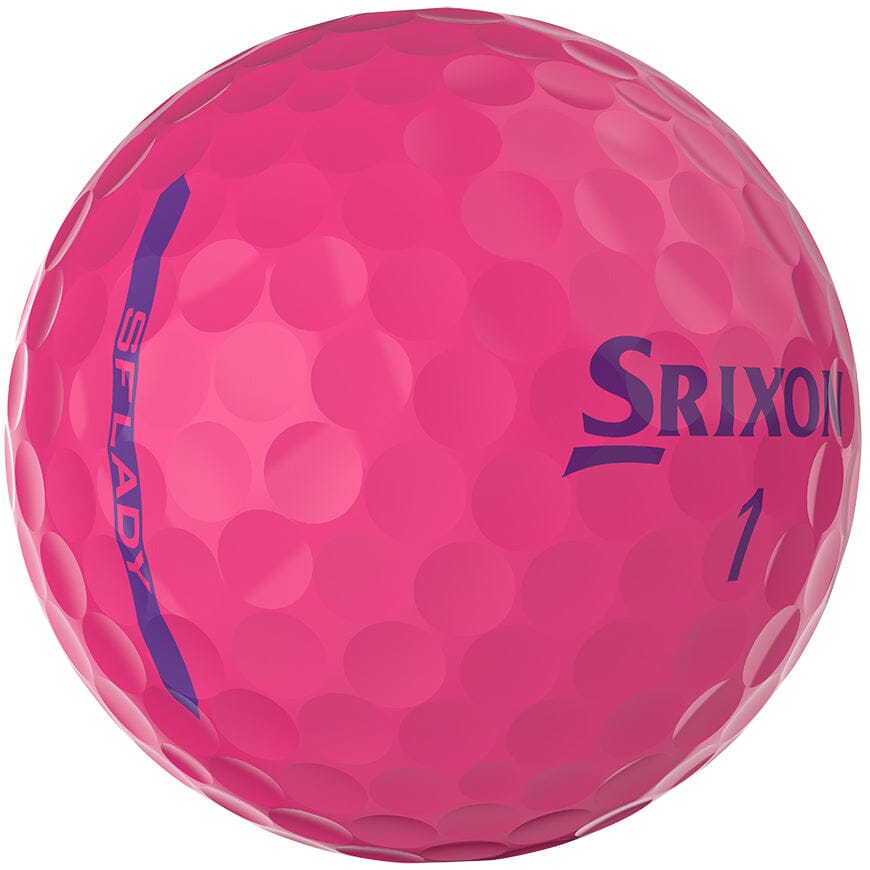 Srixon Balles soft feel Lady Passion PINK 2023 (boite de 12)