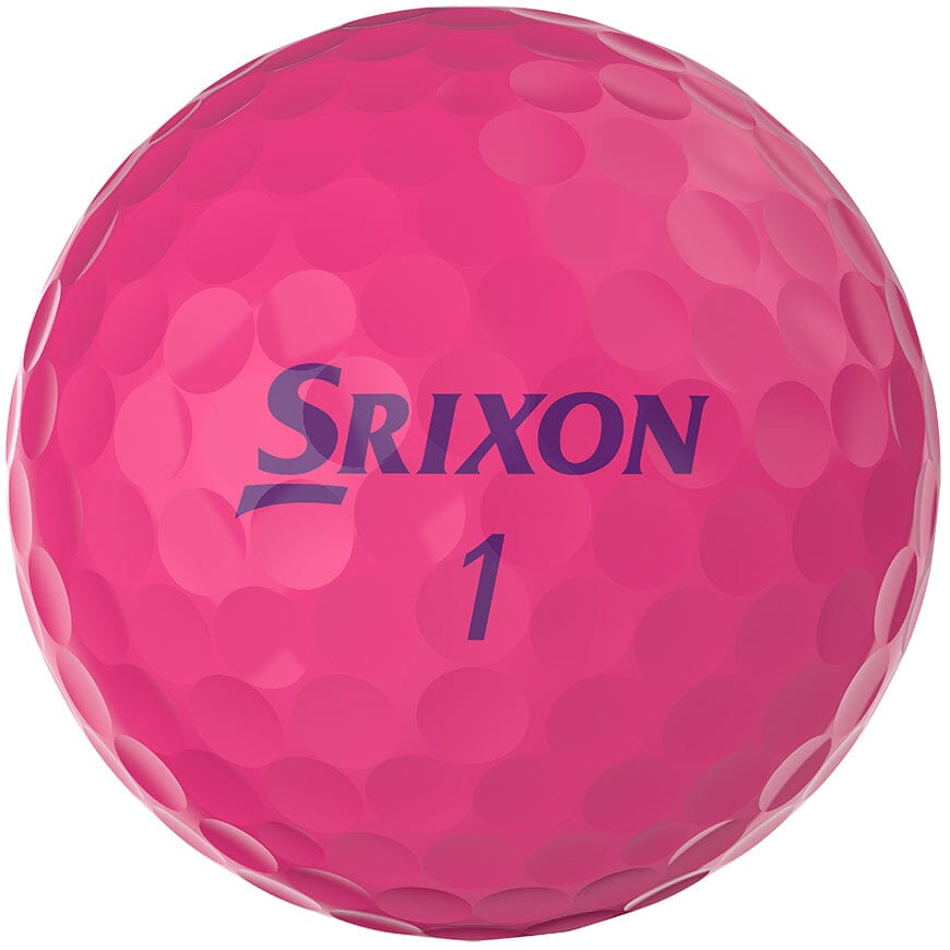 Srixon Balles soft feel Lady Passion PINK 2023 (boite de 12)