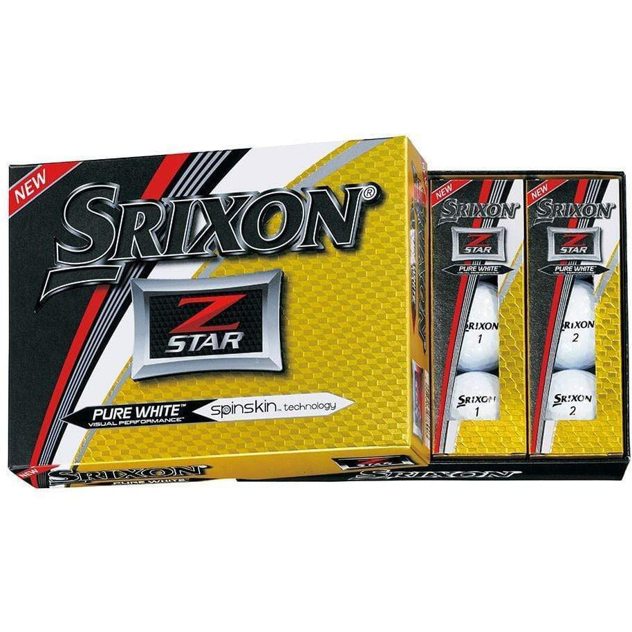 Srixon Balles Z Star Pure White (boite de 12)