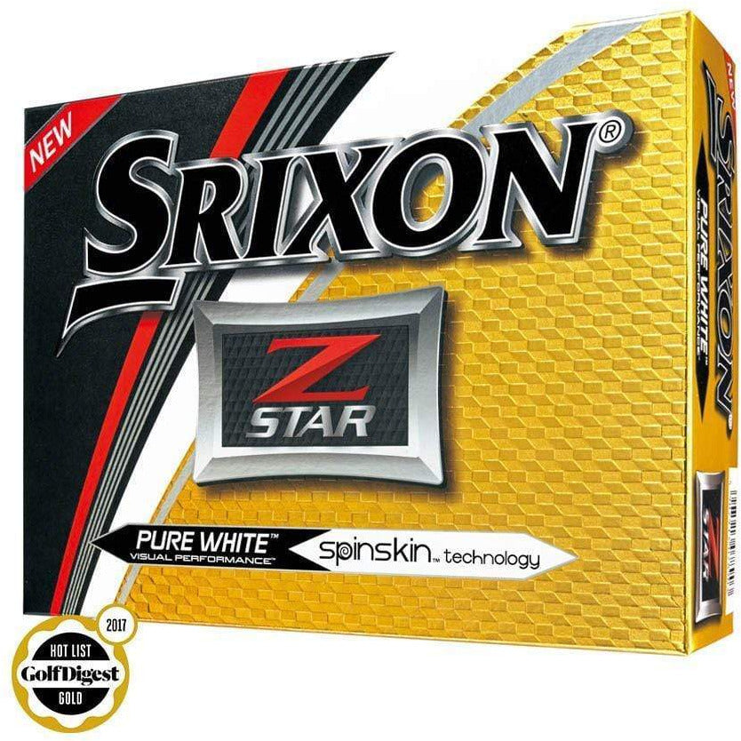 Srixon Balles Z Star Pure White (boite de 12)