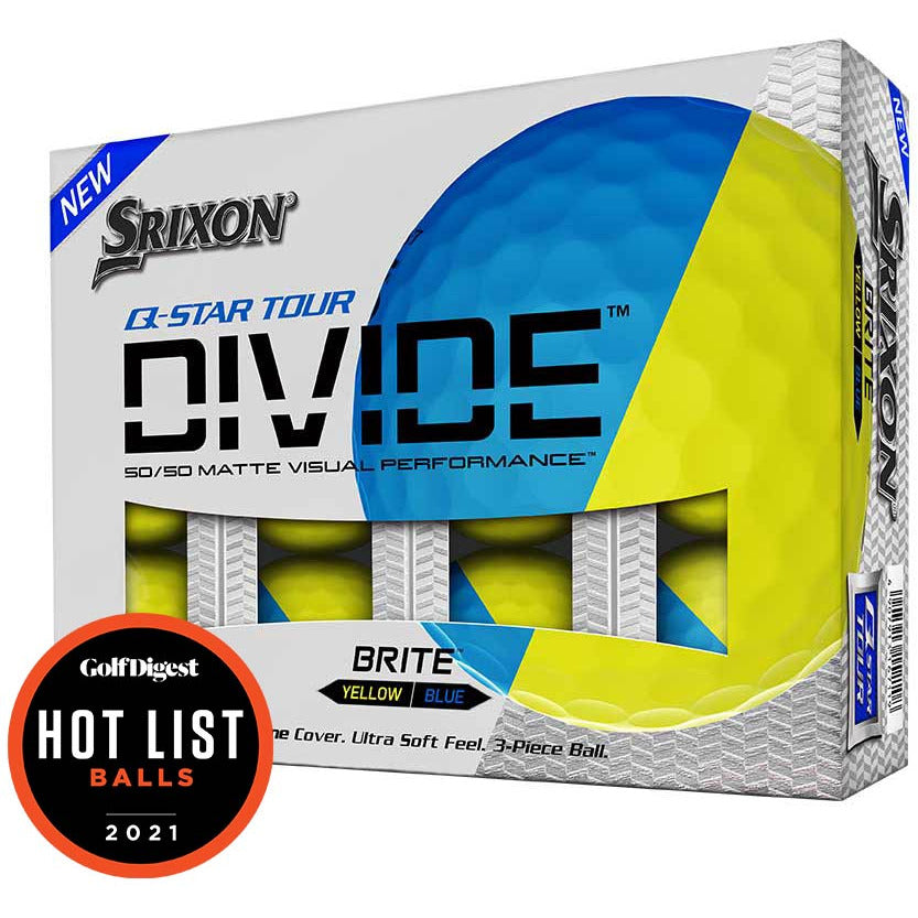 Srixon Q star Tour DIVIDE bleu Jaune