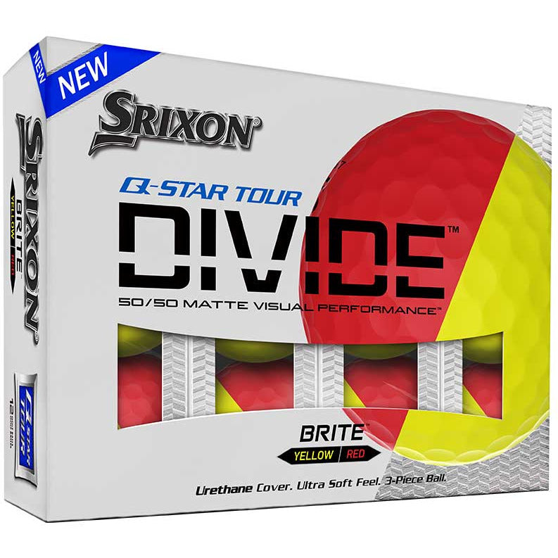 Srixon Q star Tour DIVIDE Jaune rouge