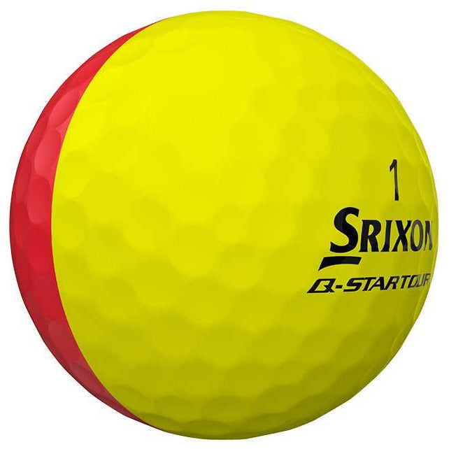 Srixon Q star Tour DIVIDE Jaune rouge