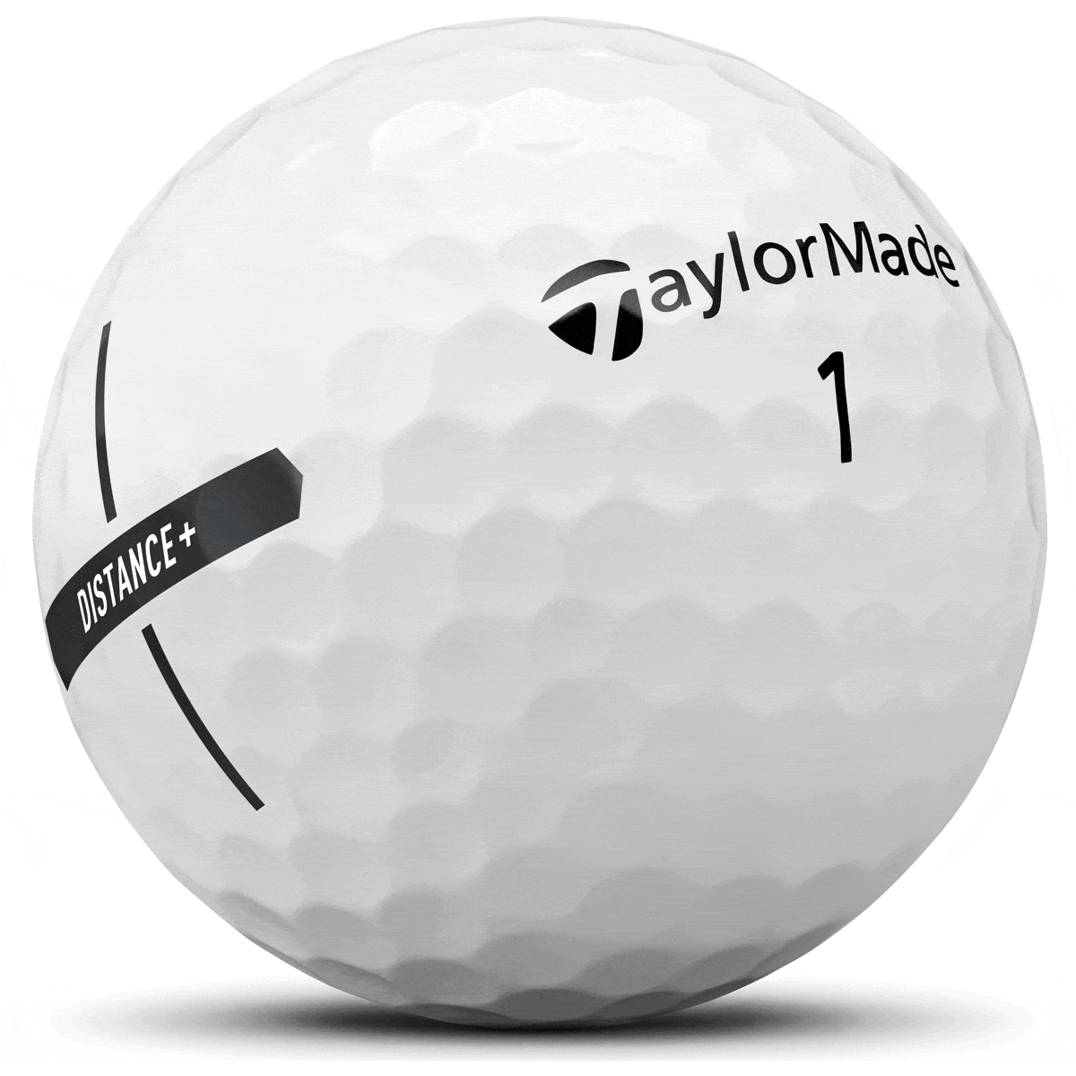 TaylorMade Balles Distance+ Blanche (boite de 12)