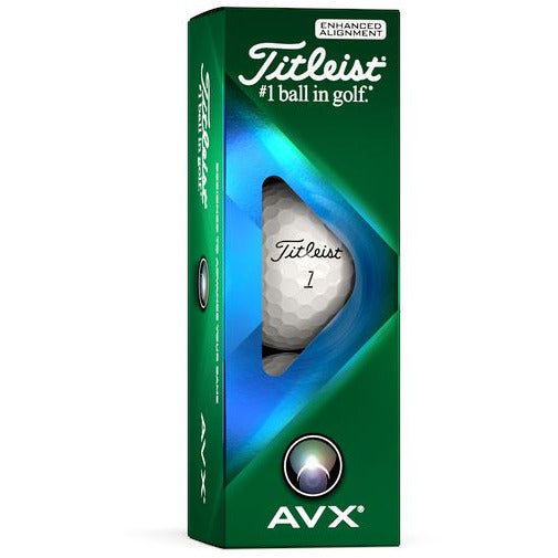 Titleist Balles AVX 2022 Alignment blanche (boite de 12)