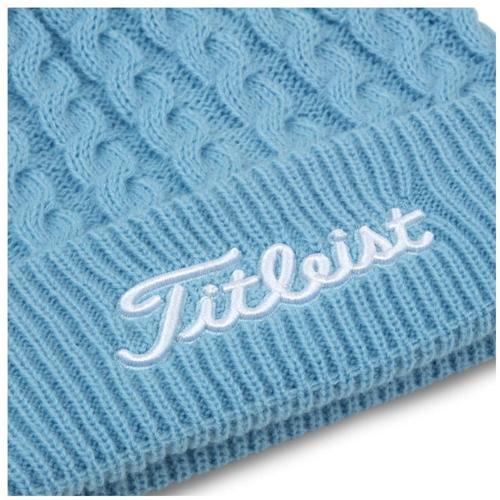 Titleist bonnet Lady Pompom bleu