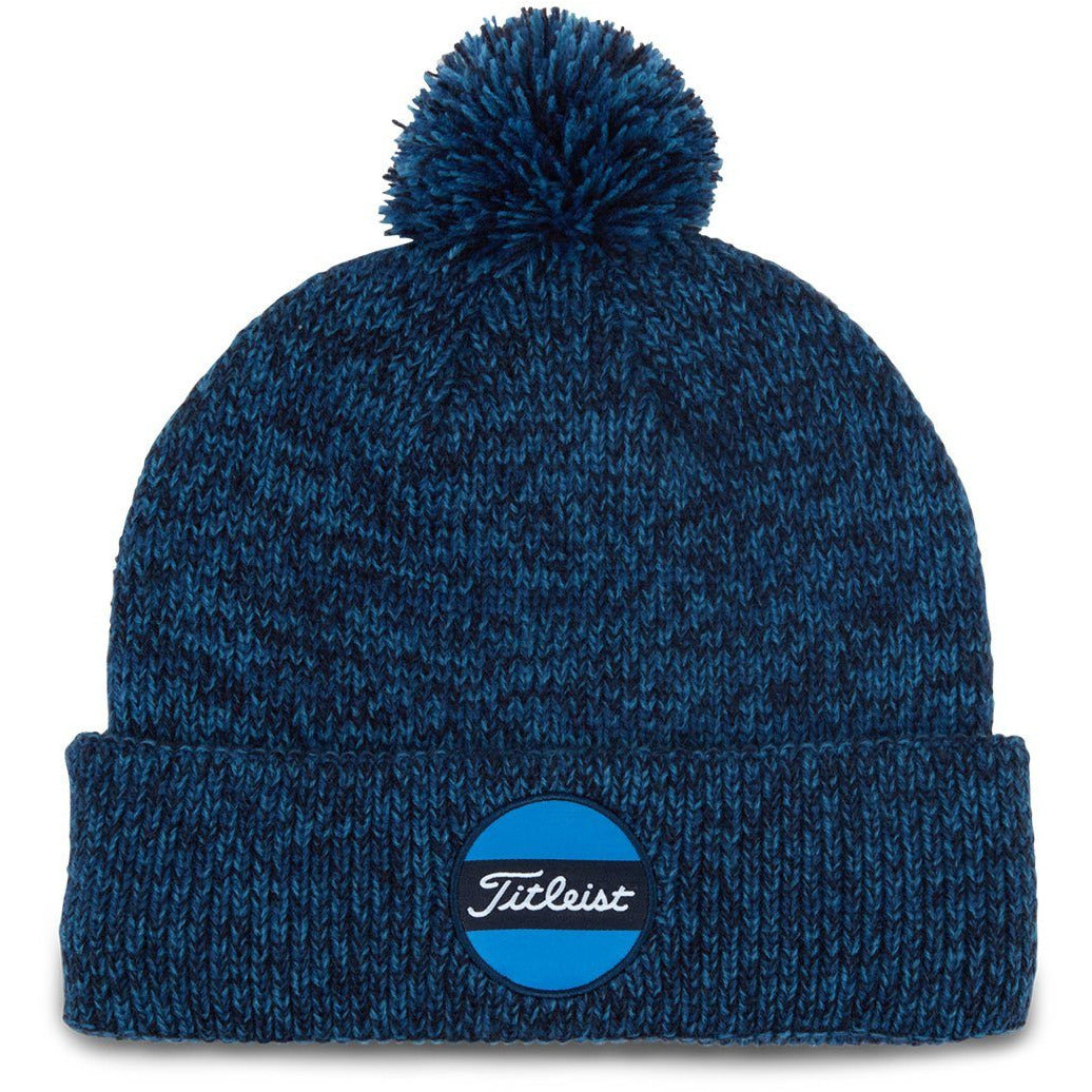 Titleist Bonnet Pompom BLEU