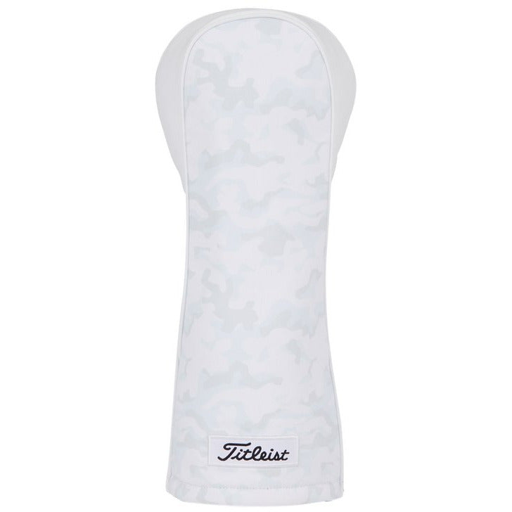 Titleist Cover Driver White Camo cuir