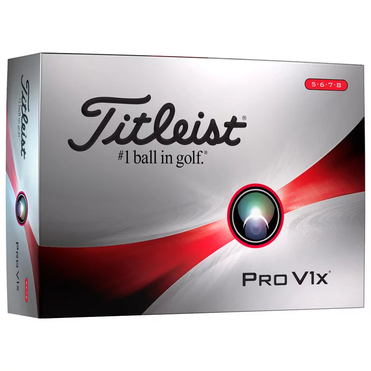 Titleist PRO V1X 2023 5/6/7/8 (boite de 12)