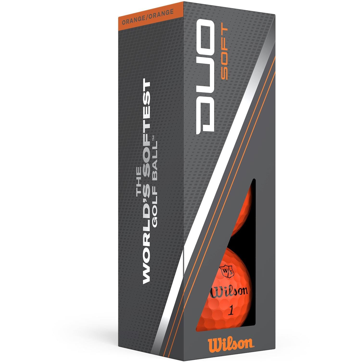 Wilson Balles 2023 Nouvelle Duo Soft Orange (boite de 12) avec prix dégressif