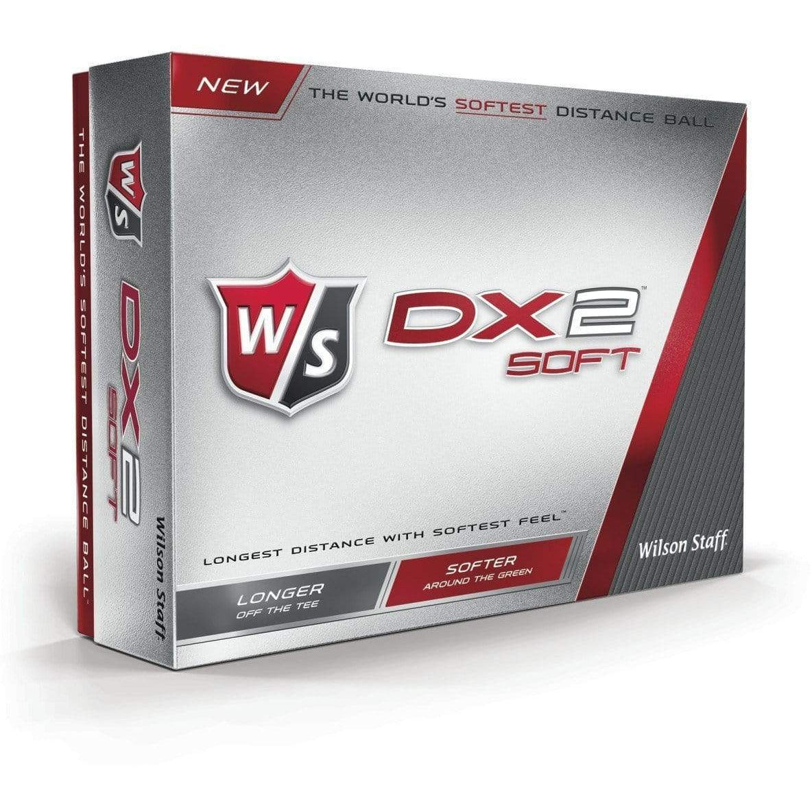 Wilson Balles DX2 Soft blanche (boite de 12)